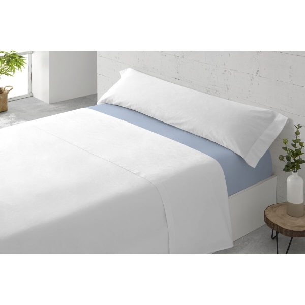Fitted bottom sheet Paduana Light Blue Single 90 x 30 x 200 cm