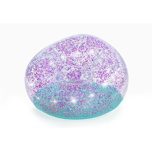 Inflatable Armchair Bestway Multicolour 114 x 112 x 66 cm 122 x 114 x 66 cm Glitter