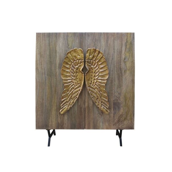 Sideboard DKD Home Decor Brown Golden Mango wood 100 x 45 x 120 cm 100 x 50 x 120 cm