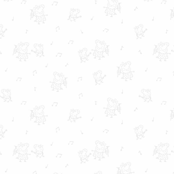 Pillowcase Peppa Pig Grey Multicolour 175 Threads 30 x 50 cm 100% cotton