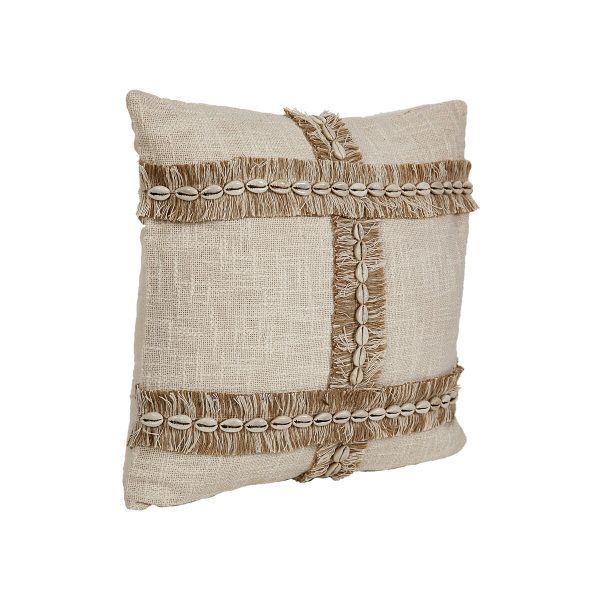 Cushion Romimex Beige Shells