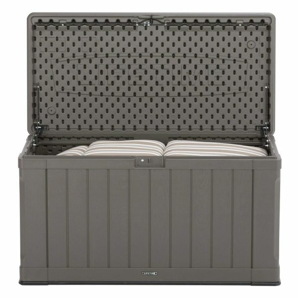 Outdoor Chest Lifetime Brown 440 L Plastic 127 x 64 x 67 cm