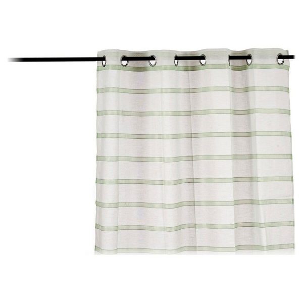 Curtain Gift Decor Green 140 x 0,1 x 260 cm Net curtain Stripes