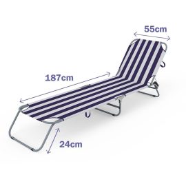 Sun-lounger Marbueno 187 x 24 x 55 cm