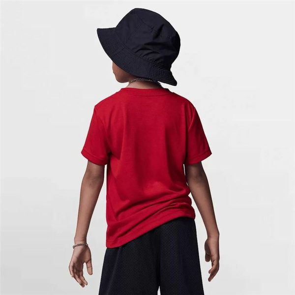 Child’s Short Sleeve T-Shirt Jordan Jumpman Graphic Red