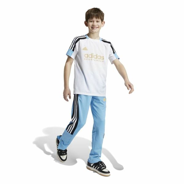 Child’s Short Sleeve T-Shirt Adidas Nations White