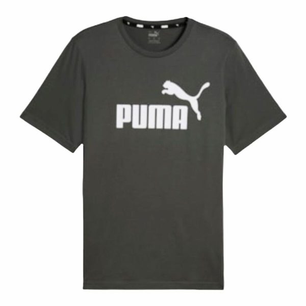 Men’s Short Sleeve T-Shirt Puma Essentials Grey