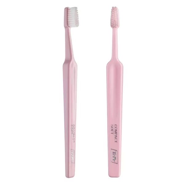 Toothbrush Tepe Compact Soft Light Pink