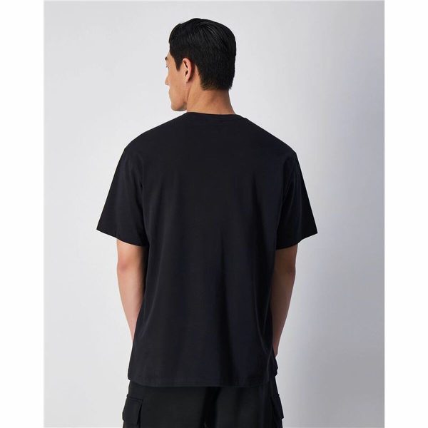 Men’s Short Sleeve T-Shirt Champion Crewneck Black