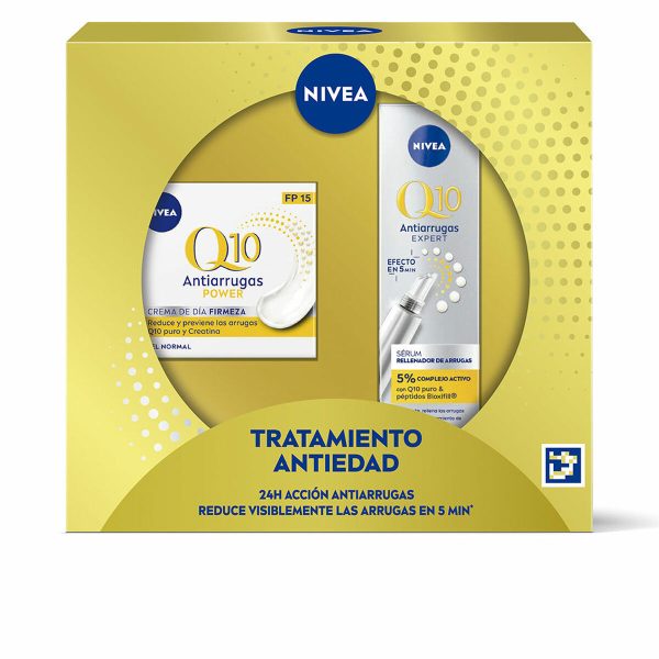 Women’s Cosmetics Set Nivea Q10 ANTI-ARRUGAS Anti-ageing Q10 2 Pieces