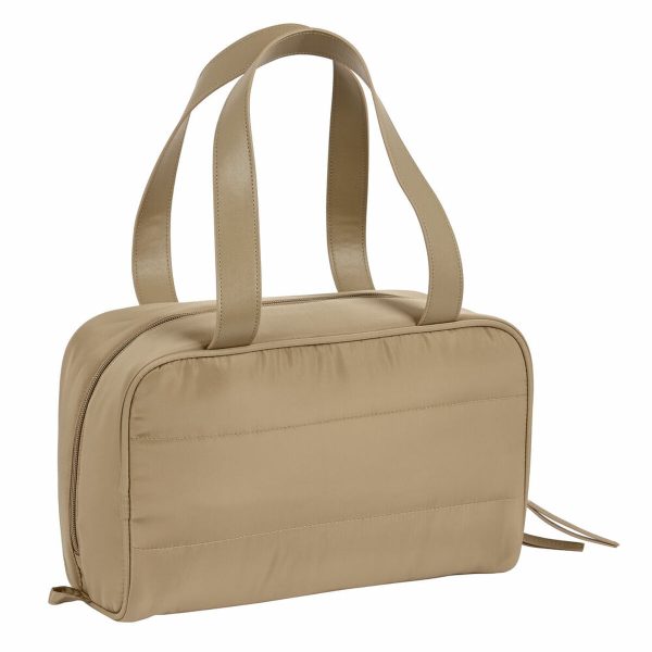 School Toilet Bag Moos Camel Camel Padded 31 x 14 x 19 cm