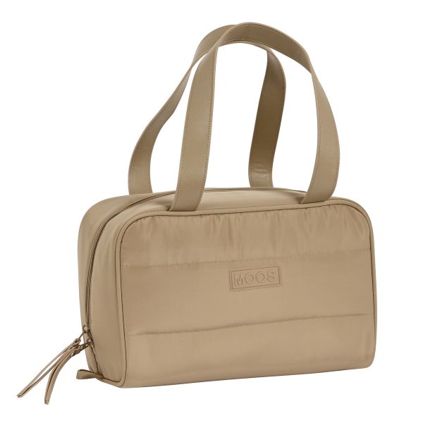 School Toilet Bag Moos Camel Camel Padded 31 x 14 x 19 cm