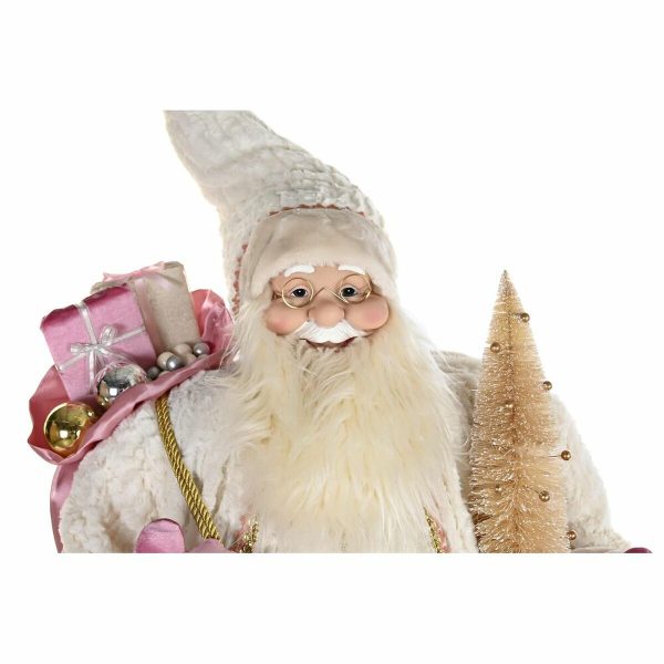 Christmas bauble DKD Home Decor Grey Pink 60 x 50 x 124 cm