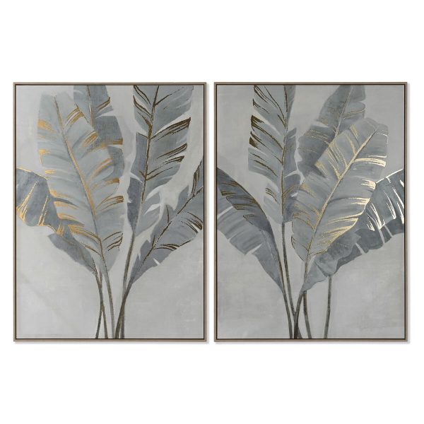 Canvas Home ESPRIT polystyrene Canvas 90 x 4 x 120 cm