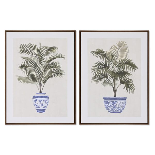 Canvas Home ESPRIT polystyrene Canvas 60 x 4 x 80 cm
