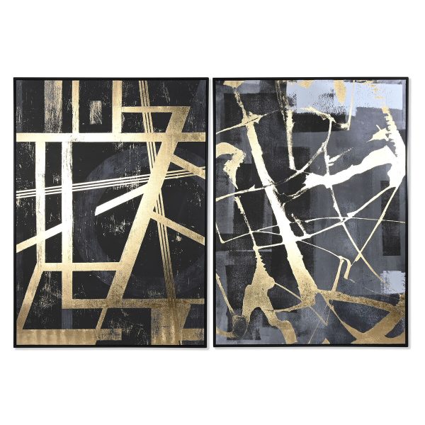 Canvas Home ESPRIT polystyrene Canvas 103 x 4,5 x 143 cm