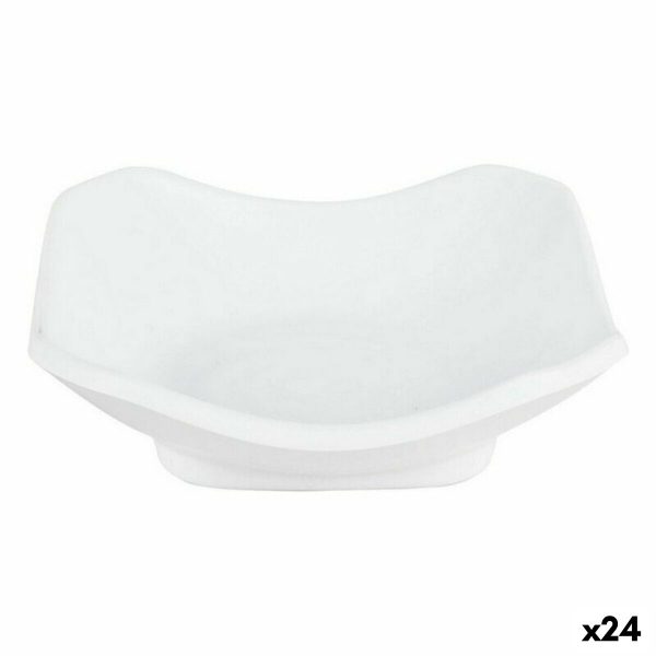 Tasting Set Viejo Valle Troya White Melamin Squared 11 x 11 x 3,5 cm (24 Units)