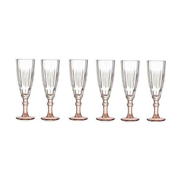 Champagne glass Vivalto Exotic Brown Crystal 170 ml