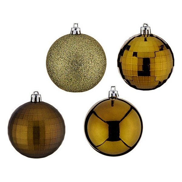 Christmas Baubles Krist+ Green PVC Ø 7 cm 50 Units