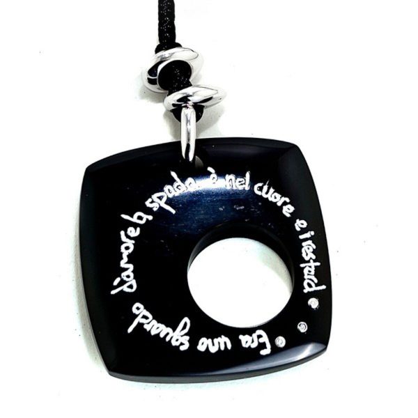 Ladies’ Necklace Demaria DM6TC036-NEGR