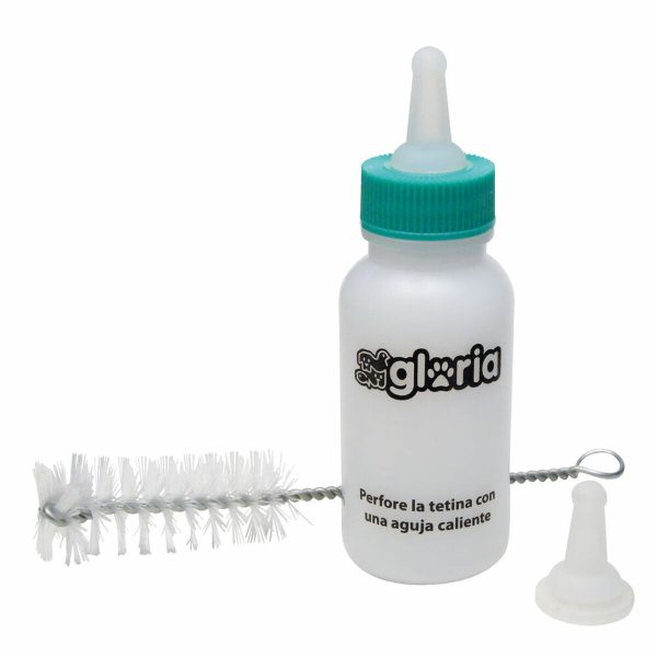 Baby’s bottle Gloria White 50 ml Small animals Puppies