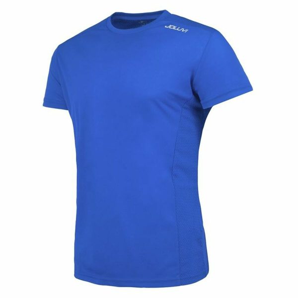 Men’s Short Sleeve T-Shirt Joluvi Trainning Blue Men