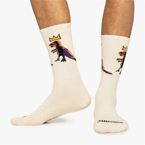 Socks Jimmy Lion Athletic Basquiat Pez Dis Brown