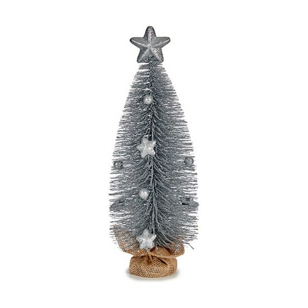 Christmas Tree with Star Krist+ FG20-19WS024 Silver 13 x 41 x 13 cm