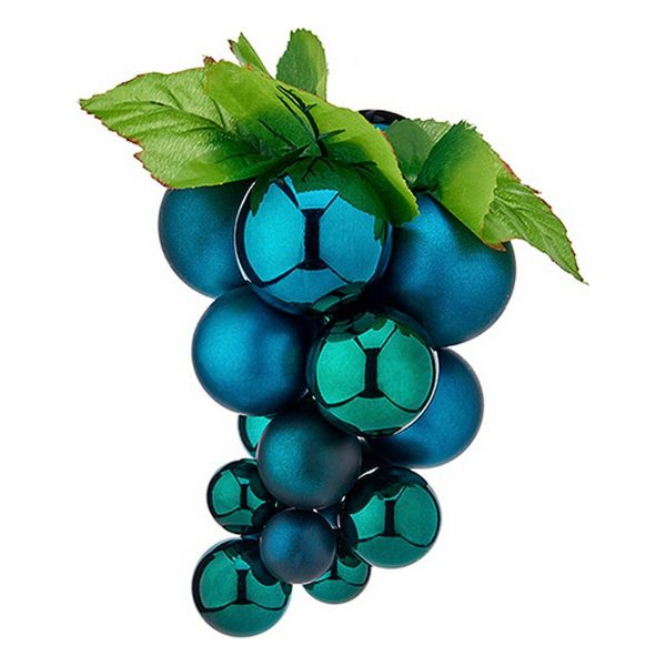 Christmas Bauble Krist+ Blue Plastic Grapes