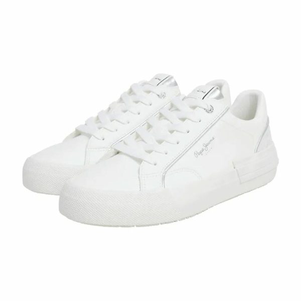 Women’s casual trainers Pepe Jeans Allen Twin White