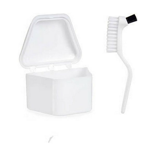 Denture Set Berilo White polypropylene (12 Units)