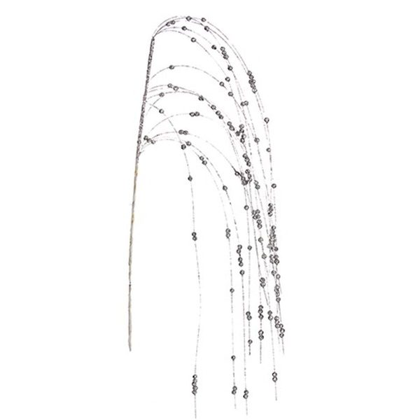 Branch Krist+ Silver Berries 100 x 3 x 5 cm (24 Units)