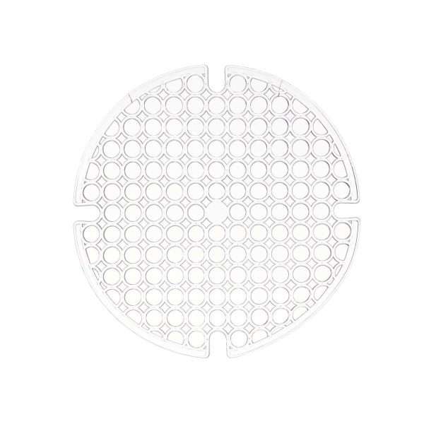 Non-slip Mat Kinvara Transparent Plastic 29 x 0,1 x 29 cm Sink (12 Units)