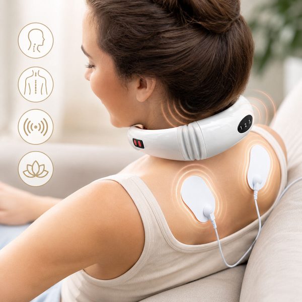Electromagnetic Neck and Back Massager Calmagner InnovaGoods