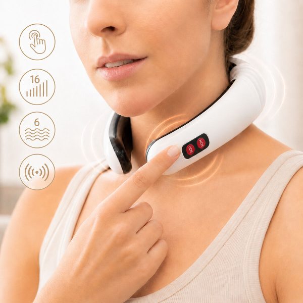 Electromagnetic Neck and Back Massager Calmagner InnovaGoods