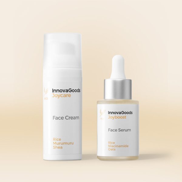 Face Moisturising Duo Pack Rice InnovaGoods