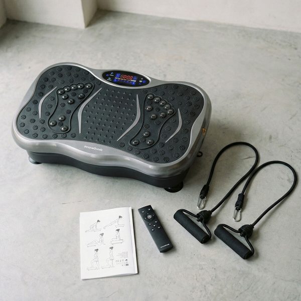 Vibration Platform with Speaker, Resistance Bands and Remote Control Vivflow InnovaGoods